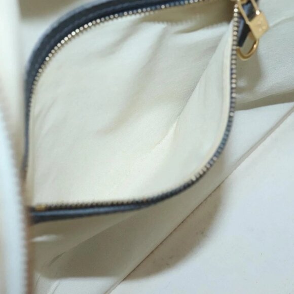 LOUIS VUITTON Monogram Mini Alma Haut Hand Bag Blue M92202 LV Auth 140886 - Picture 13 of 16